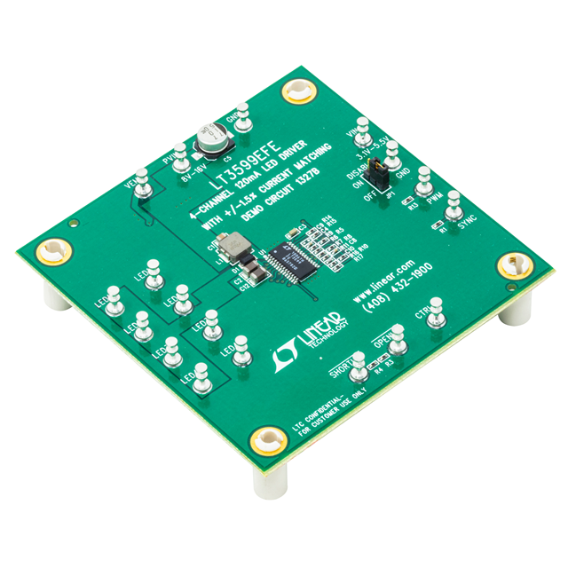 DC1327B Analog Devices Inc.  Cartes d'évaluation - Pilotes LED